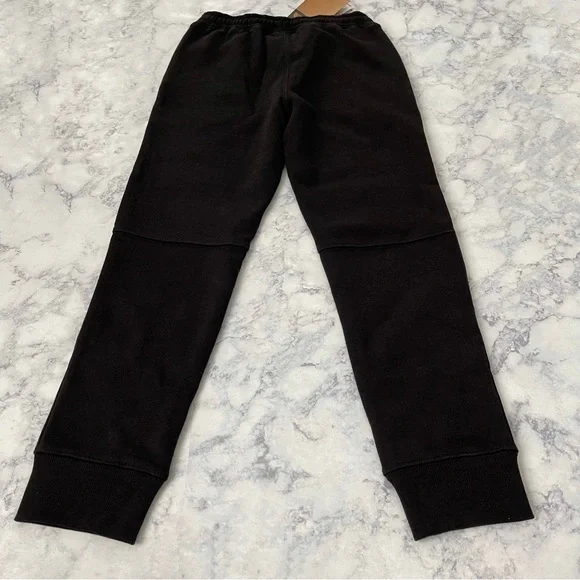 NEW THE NORTH FACE Boys Black Camp Fleece Jogger Pants Athletic Comfy Bottoms - Picture 8 of 15